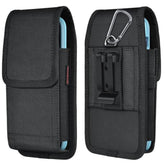 Phone Holster For Belt With Metal Clip And Magnetic Closure Compatible With Iphone 16/15/14/13/12 Pro And Non-Pro, Galaxy S25 S24 S23 S22 For Everyday Protection, M-Black