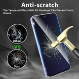 3+3 Pack Privacy Screen Protector Designed For Samsung Galaxy A36 5G With 3 Pack Camera Lens Protector,Full Coverage Anti-Spy Tempered Glass Film,9H Hardness,Bubble Free,Easy To Install