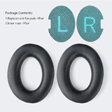 Bose Headphones Replacement Ear Pads For Quietcomfort Qc35/35Ii/25/2/15 Ear Cushions For Qc35 Qc35Ii Qc25 Qc2 Qc15 Ae2 Ae2I Ae2W Sound True & Soundlink (Around-Ear Series Only) Protein Leather