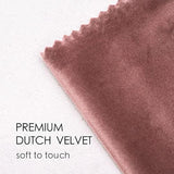 Rose Gold Velvet Ribbon Set 3/8"" X 15Yd Wooden Spool Fabric Trim Eco-