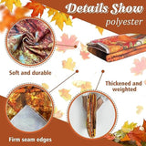 7x5FT Fall Autumn Photo Backdrop Maple Leaves Pumpkins Thanksgiving Party Decoration Fabric