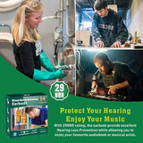 Work Earbuds Headphones,Safety Industrial Ear Plugs Headphones With Mic And Volume Control- Noise Reduction Earphones For Work Construction