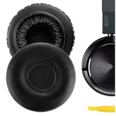 Geekria QuickFit Replacement Ear Pads for AKG Y40/ Y45/ Y45BT Headphones Ear Cushions, Repair Parts (Black)