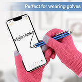 10 Pack Stylus Pens for Touch Screens, Mesh Fiber Tip Stylus Pens for ipad iPhone Tablets All Precision Capacitive Universal Touch Screen