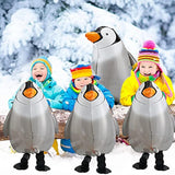 9 Pieces Walking Penguin Balloons Cute Funny Air Foil Animal Party Decorations Balloon For Theme Birthday Party Wedding Baby Shower Supplies(20.4 Inch,Penguin Style)