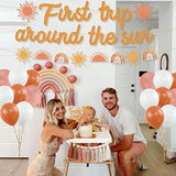Boho Sun Party Decorations First Trip Around The Sun Banner Boho Sun 1