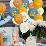 Here Comes The Son Baby Shower Decorations,35Pcs Boho First Trip Aroun