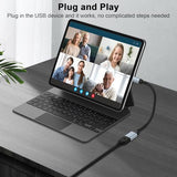 USB C to USB 3.0 Adapter, Type C Male to USB A Female OTG Cable Adapter for iPhone 17e/17 Pro Max/Air/16e/16/16 Pro/16 Plus/15/15 Pro Max/MacBook