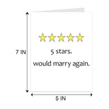 1 Year Anniversary Cards For Him Her Funny Gifts Valentines Cards For Wife Husband Men Women