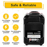 Upgraded Dsanke Cmcb204 6000Mah 20V Lithium-Ion Battery Replacement For Craftsman V20 Lithium Ion Battery Cmcb204 Cmcb204-2 Cmcb202 Cmcb202-2 Cmcb201 Craftsman V20 Battery