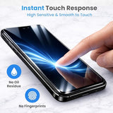 High-Strength 9H Tempered Glass Screen Protector & Camera Lens Protector for iPhone 17 Pro with Easy Installation Tray & Tools, Clear HD Glass