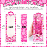 145Pcs Cowgirl Party Favors - 12 Guests Set | Pink Goodie Bag Stuffers For Kids Girls' Birthday | Pinata Filler & Classroom Rewards