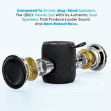Portable Bluetooth Speaker, Wireless Ip67 Waterproof Speaker With Deep Bass, 16W Louder Volume, Longer Playtime, Bluetooth 5.0, Dual Pairing, Portable Speaker For Party Beach Camping, Black