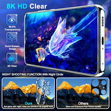 3 Pack for Galaxy S26 Ultra Screen Protector Tempered Glass + 3 Pack Camera Lens Protector, Military Grade Shatterproof, 9H Hardness,
