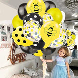 60Pcs Happy Bee Day Balloon Garland Kit Yellow Bumble Bee Balloons Party Decorations