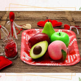 24 Pcs 13 X 9 Inch Valentine'S Day Disposable Paper Plates Love Serving Tray Rectangle Food Trays Valentine Day Wedding Party Supplies For Food Snacks Cookies Dessert(Pink And Red)