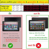 Case For 8 Inch Amazon Kindle Fire Hd 8 Tablet (8Th/7Th/6Th Generation, 2018/2