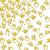 150 Pcs Engagement Party Decorations, Gold Glitter He Asked She Said Yes Confetti, Diamond Ring Table Scatter, Bridal Shower Engagement Wedding Party Decorations Supplies
