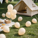 Cream Balloons 10 Pack 36 Inch Latex Party Neutral Round Beige Sand White Balloons For Birthday Wedding Baby Shower Gender Reveal Party Decoration