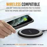 Alpatronix Battery Case for iPhone 14 Pro and iPhone 14 (6.1 inch), Strong Slim Portable Protective Extended Charging Cover with Wireless Charging, Apple Pay, CarPlay (BX14Pro) – Black