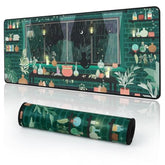 Gaming Desk Pad (31.5 X 11.8 X0.12 Inch) Washable Laptop Desk Mat, Japanese Anti-Slip Rubber Base, Extended Mouse Pad For Office & Home