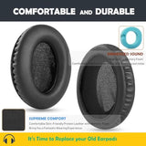 Protein Leather Replacement Earpads Cushion For Lx-3000 Headset