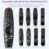 Voice Replacement Magic-Remote-Control For Lg-Smart-Tvs,For Lg Oled Uhd Qned Nanocell 4K 8K Models,For Lg An- An-Mr19Ba Akb75855501 Remote With Pointer,Voice Function