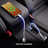 20W Usb C Car Charger, Pd 3.0 Fast Charge Usb Type C Port, Compact & Portable Design, Flush Fit, Compatible With All Smartphones And Tablets.