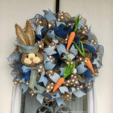 Wired Denim Ribbon Light Blue Wired Edge Ribbon 2.5 Inch Jute Ribbon F