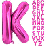 40 Inch Hot Pink Letter K Foil Balloon Alphabet Party Anniversary Wedding Decor