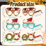 36 Pcs Greek Mythology Decor Ancient Greece Theme Eyeglasses Paper Glasses Frame Greece Photo Booth Props Greek Party Favors Toga Decorations For Greece God Birthday Party Supplies