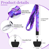 5 Pcs Crossbody Cell Phone Lanyards Universal Adjustable Neck Strap And Phone Patches Compatible With Most Smartphones(Star Pattern,Mixed Color)