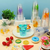 60 Pcs Dinosaur Plastic Cups 12 Oz Dinosaur Clear Disposable Cups Dino Themed Party Cup Dinosaurs Beverage Drinking Cup For Dinosaurs Kids Birthday Drinks Party Supplies