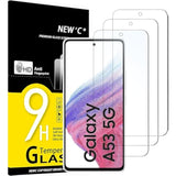 3-Pack Samsung Galaxy A53 5G Tempered Glass Screen Protector Anti-Scratch