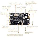 Blue~Tooth Board, 12V Audio Receiver Blue~Tooth Module DC 5V-12V Portable Wire~Less Electronics Stereo Music Receive Circuit Chip with Micro USB Port