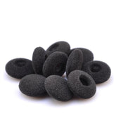 Replacement Silicone Earbud Tips Compatible With 15 Mm Outer Diameter In-Ear Headphones, Soft In-Ear Eartips Covers For Wired Headphones, Travel And Daily Use, 5 Pairs (Black)