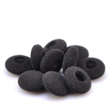 Replacement Silicone Earbud Tips Compatible With 15 Mm Outer Diameter In-Ear Headphones, Soft In-Ear Eartips Covers For Wired Headphones, Travel And Daily Use, 5 Pairs (Black)