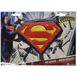 Anagram International 10022957 International Superman Emblem Pack Balloon, 26", Multicolor