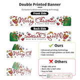 Large Merry Christmas Banner 120" X 20" Xmas Outdoor Decorations Double Printed Happy New Year Yard Sign Holiday Party Supplies Backdrop Home Decor For Garden House Fence Garage Indoor Gifts