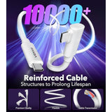 Link Cable 10Ft Compatible With Meta/Oculus Quest 3S, Quest 3, Quest 2/Pro, Pico 4 Accessories Vr Headsets, Charging Cord And High Speed Data Wire, Charging Cable For Steam Gaming Pc