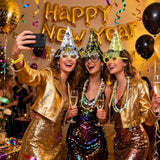 48pc 2026 New Year Party Kit Glasses, Hats, Noise Makers & Accessories