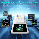 Ajazz Aj159 Apex Wireless Gaming Mouse 2.4G Wired Bt|Rgb Magnetic Screen Charging Dock|Lightweight|42K Optical Tracking|400Mah Battery |Paw3950Apex Sensor.