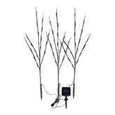 60 Leds Solar Powered Artificial Branch Lights Twig Lights Lighted Willow Branch For Christmas Thanksgiving Home Party D