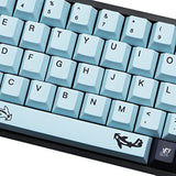 Gmk Mizhu Keycaps, 136 Set Keycaps Mizhu For Gaming Keyboard, Pbt Cherry Profi
