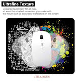 Left & Right Brain Mouse Pad, Textured Business Doodle Mousepad With Designs, Non-Slip Rubber Mice Pad For Office Work Office Computer& Pc, Mouse Mat, The Best Gift, 9.5 X 7.9 Inch, Black