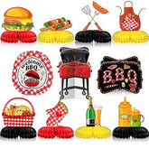 BBQ Party Centerpieces – 11pcs Baby-Q, Picnic & Summer Birthday Table Decorations Set