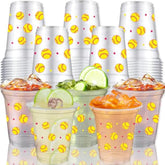 40 Pcs Softball Party Cups 12Oz Softball Party Thick Plastic Disposable Cup Softball Themed Party Supplies Cold Drink Wine Coffee For Softball Partys Supplies Favors
