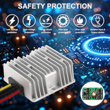 18V To 12V Step Down Converter Aadpter For Ryobi 18V Battery Voltage Converter Dc Voltage Regulator 15A 180W Automatic Buck Converter Power Wheels Aadpter For Diy Rc Car Toys,Etc. ()