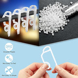 150 Pcs Christmas Light Clips And Hooks - Gutter Hanger For Outdoor Seasonal Lighting - Weatherproof Holiday Hooks For Festival Decoration
