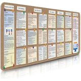 Gaming Mouse Pads, Python Programming Reference Mousepad Non-Slip Base, Coding Cheat Sheet Complete Code Guide For Beginners Software Engineers, Large Desk Mat For Keyboard And Mouse15.7”X 35.4” Xxl